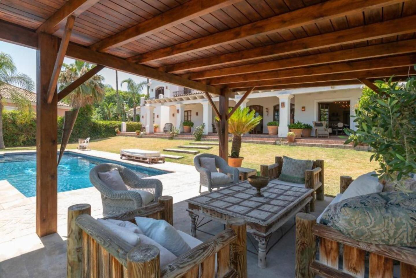 Villa Casa Sol Encantadora Villa Con Piscina Marbella Exterior photo